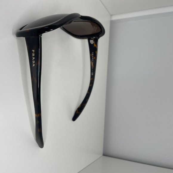 PRADA Sunglasses Tortoise Frame Brown Lenses main image 6